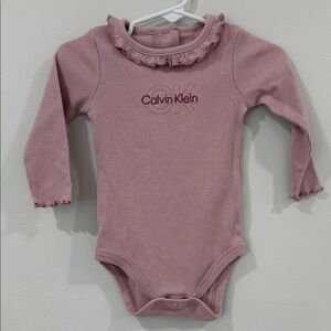 Calvin Klein Mauve Kids Bodysuit